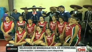 El equipo triqui de basquetbol viaja a Costa Rica [upl. by Salome993]