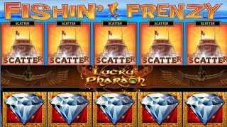 Lucky Pharao 💎Diamanten Mehrere Ags💎 4 Euro🔥Fishing Frenzy🔥4 Euro Fach Freispiele🔝💣Jackpot🔝💣 [upl. by Lyrac]