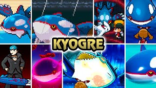 Evolution of Kyogre Battles 2002  2023 [upl. by Millford]