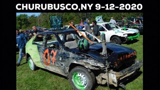 ChurubuscoNY Demolition Derby 9122020 [upl. by Elidad]