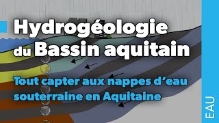 Hydrogéologie du Bassin aquitain  Tout capter aux nappes d’eau souterraine en Aquitaine [upl. by Dietz]