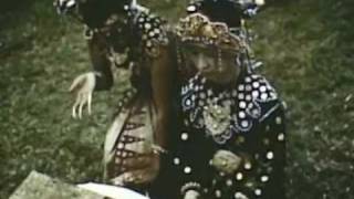 Indonesia Palembang traditional dances 1955 [upl. by Esiouqrut544]