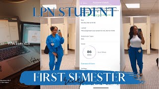 LPN STUDENT FIRST SEMESTER RECAP [upl. by Pussej332]