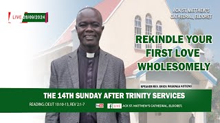 REKINDLE YOUR FIRST LOVE WHOLESOMELY Rev Erick Wasonga Kotieno [upl. by Sou]