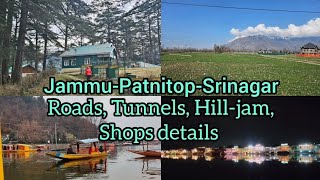 KASHMIR TRIP  D1 JammuPatnitopSrinagar journey srinagarkashmirtunnel jollycreation90 [upl. by Asillam]