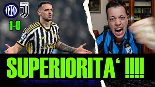 INTER JUVE 10  FINITE LE CHIACCHIERE I COMPLOTTI LE SCUSE  SIAMO SUPERIOIRI IN TUTTO [upl. by Nelag]