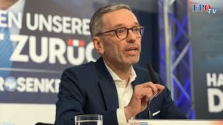 Herbert Kickl „Van der Bellen ist realitätsfremd“ [upl. by Annairt195]