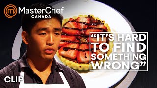 Eric Chongs Risky Fruit Tart  MasterChef Canada  MasterChef World [upl. by Kee]