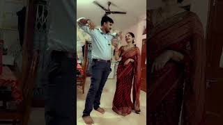 Maroon color sariya dance fun couplegoals [upl. by Lauryn]