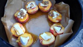 Baked Peaches a la Brie [upl. by Ennoved728]