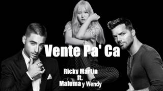 Vente Pa Ca  Ricky Martin  Remix ft Maluma  Wendy Red Velvet [upl. by Salkcin]