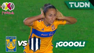 ¡MAYOR hace el gol que huele a FINAL  Tigres 10 Monterrey  AP2023Semis  Liga Mx Femenil [upl. by Berthe]