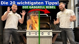 Die ultimative Gasgrill Anleitung Das Fachwissen der Grillprofis in 20 Fakten [upl. by Geldens619]