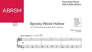 ABRSM Piano Grade 2 20252026 C1 Spooky Wood Hollow No 5 Grooves for Piano Dudes Book 3 by Hammond [upl. by Obediah]