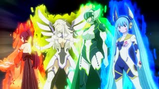 Edens Zero 4 Shinning Star vs Element 4  EDENS ZERO SEASON 2 AMV  Tidal Wave ♪ [upl. by Acey]