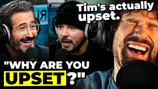 Seder Confronts Tim Pool For Russian Funding And Gets Him Visibly Upset [upl. by Maitilde]