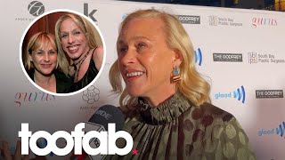 Patricia Arquette Honors Late Sister Alexis During Pride Month  toofab [upl. by Aizahs]