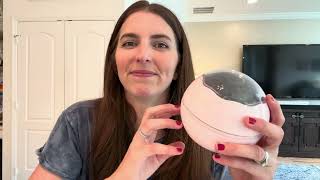 Review of Unicorn Night Light Ceiling Projector for Girls Bedroom [upl. by Glynas]