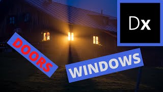 11 Dialux evo for beginners Doors and Windows [upl. by Adev]