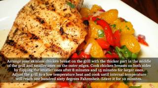 How to Grill Skinless Chicken Breasts on a Charcoal Grill [upl. by Aimahs]