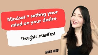 Manifestation is keeping your mind SET “mindset” 💪 [upl. by Aisyram223]