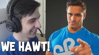 Shroud REACTS TO Freakazoid  The HAWT Criminal CSGO [upl. by Siuqcram]