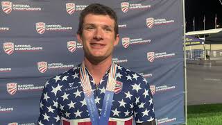 Michael Hemmerlin USA Cycling Collegiate Mens Scratch Race National Champion [upl. by Aloise758]