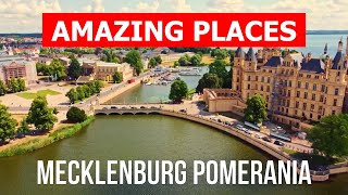 Travel to MecklenburgVorpommern Germany  Cities tourism vacation overview  Video 4k drone [upl. by Rodmun]