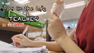 A REALISTIC day in the life of a Primary School Teacher in Singapore  Tales of a 🇸🇬 teacher [upl. by Rosane550]