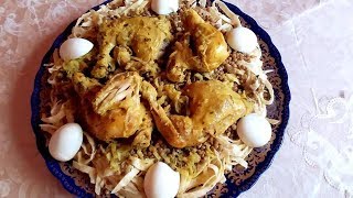 Rfissa recette traditionnel cuisine marocaine fatima  Cuisine Marocain 170 [upl. by Nancy]