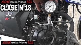 Así se Checa la COMPRESIÓN de tu MOTOCICLETA  MUY FÁCIL [upl. by Blanding88]