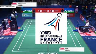 Full Match Highlight BWF  Anthony Sinisuka Ginting vs Loh Kean Yew [upl. by Nnahgiel]