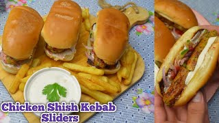 Chicken Sliders RecipeChicken Sliders Recipe Without OvenChicken Sliders At Home By Food Mania [upl. by Byler]