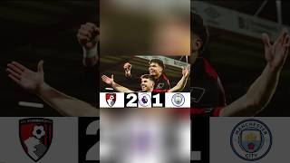 Bournemouth 21 Manchester City All Goals amp Highlights Premier League short sportnews [upl. by Victor]