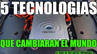 5 TECNOLOGIAS AUTOMOTRICES QUE CAMBIARAN EL MUNDO [upl. by Bodwell]