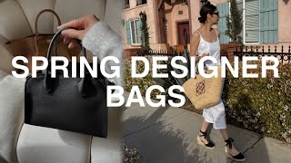 SPRING DESIGNER BAGS COLLECTION 2024 Chanel The Row Margaux DeMellier Hermes Loewe [upl. by Iphigenia]