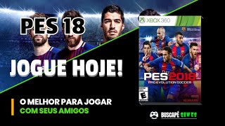 JOGOS XBOX 360  PES 18 MIDIA DIGITAL midiadigital [upl. by Maltzman660]