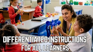 Differentiated Instruction for All learners [upl. by Avahc]