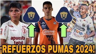 ✅ÚLTIMA HORA🔥 REFUERZOS DE LUJO  LLEGARA A REFORZAR A PUMAS  REFUERZOS PUMAS 2024 [upl. by Figge]