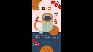 How to create offsets in Illustrator [upl. by Rafat]