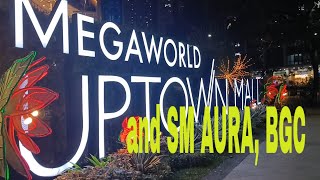 BGC WALK IN SM AURA amp UPTOWN MALL TAGUIG METRO MANILA PHILIPPINES JULY 2024 [upl. by Sontich524]