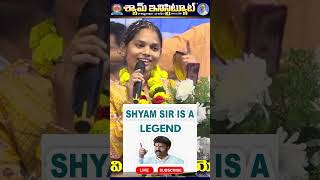 AP SI SELECTED OUR STUDENT INSPIRING WORDS shyaminstitute [upl. by Gavrah]