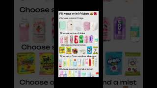 Fill your mini fridge🌺 fypシ゚ foryou viral shorts [upl. by Neiht449]