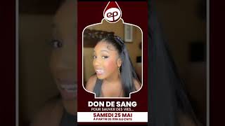 Aïssatou DON DE SANG  CNTS à côté Hôpital Fann Dakar  Sam 25 Mai 2024 à partir de 9h00 [upl. by Latsyek]