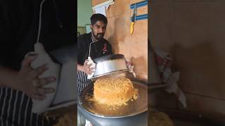 Chef special biriani made by chef subhankar tranding food youtubeshorts chef viralvideo [upl. by Harimas245]