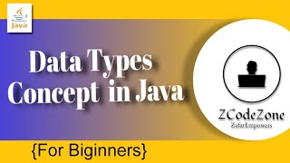 Java Data Types Explained  Primitive  ZaibCodeZone [upl. by Cate]