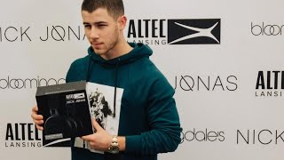 Nick Jonas x Altec Lansing at Bloomingdales [upl. by Aimet248]