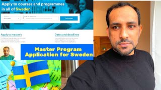 Step by step Guide Master in Sweden  Master Program Application in Sweden  Application tutorial [upl. by Sternlight]