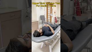 Upper Limb Tension Test ULTT  Median Nerve youtubeshorts viral reels [upl. by Annasus661]