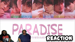 BTS  Paradise Color Coded Lyrics REACTION [upl. by Pellet]